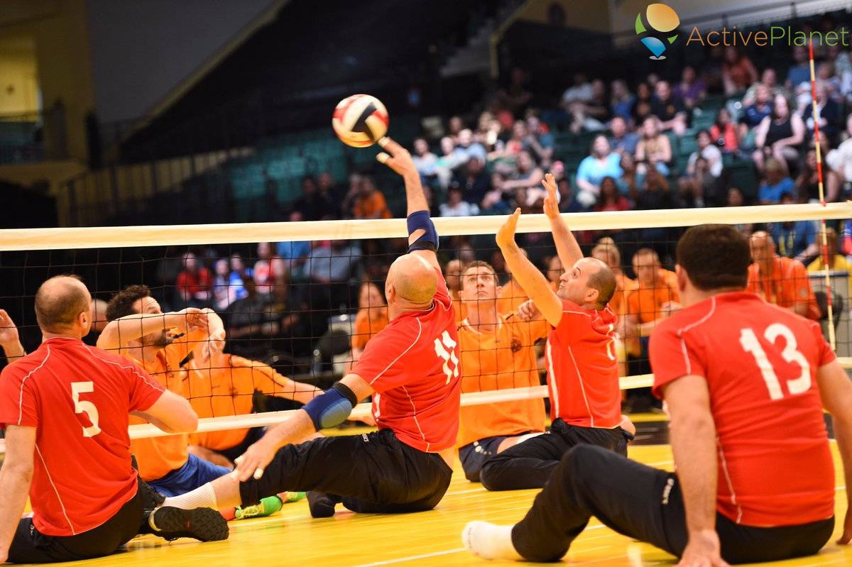 Sitting Volleyball gathering in Cyprus